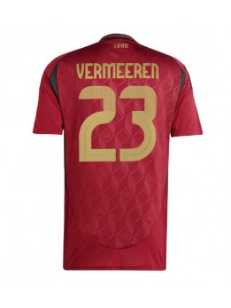 Belgija Arthur Vermeeren #23 Domaci Dres EP 2024 Kratak Rukavima